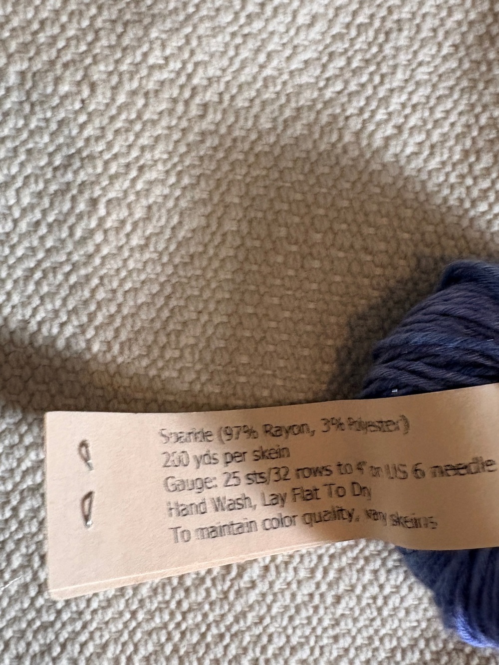 Lot of 3: 2 Yarn Bee Authentic Hand-Dyed Luxe Yarn & 1 Wool in the woods - Picture 3 of 5